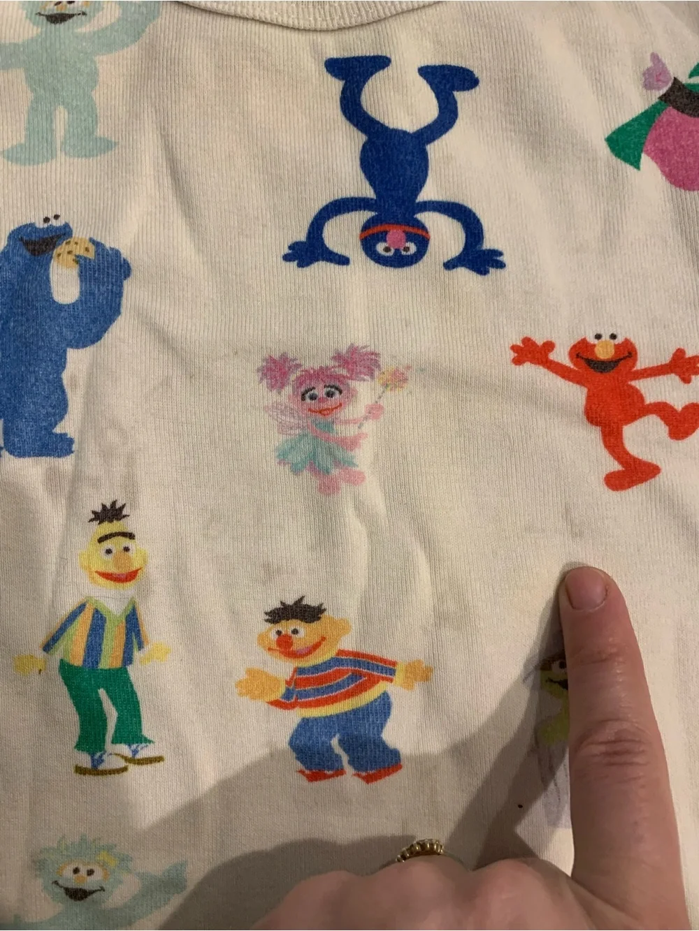 Hanna Andersson Sesame Street Pajama Set 2T *Organic Cotton*